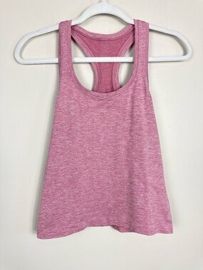 Lululemon Swiftly Tech Racerback Womens 4 Pink Race Length Top Shirt Sporty